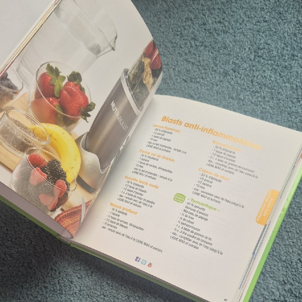Nutribullet Natural Healing Book in French - Picture 11 of 17